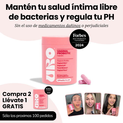 URO™ Capsulas Vaginales Probióticas